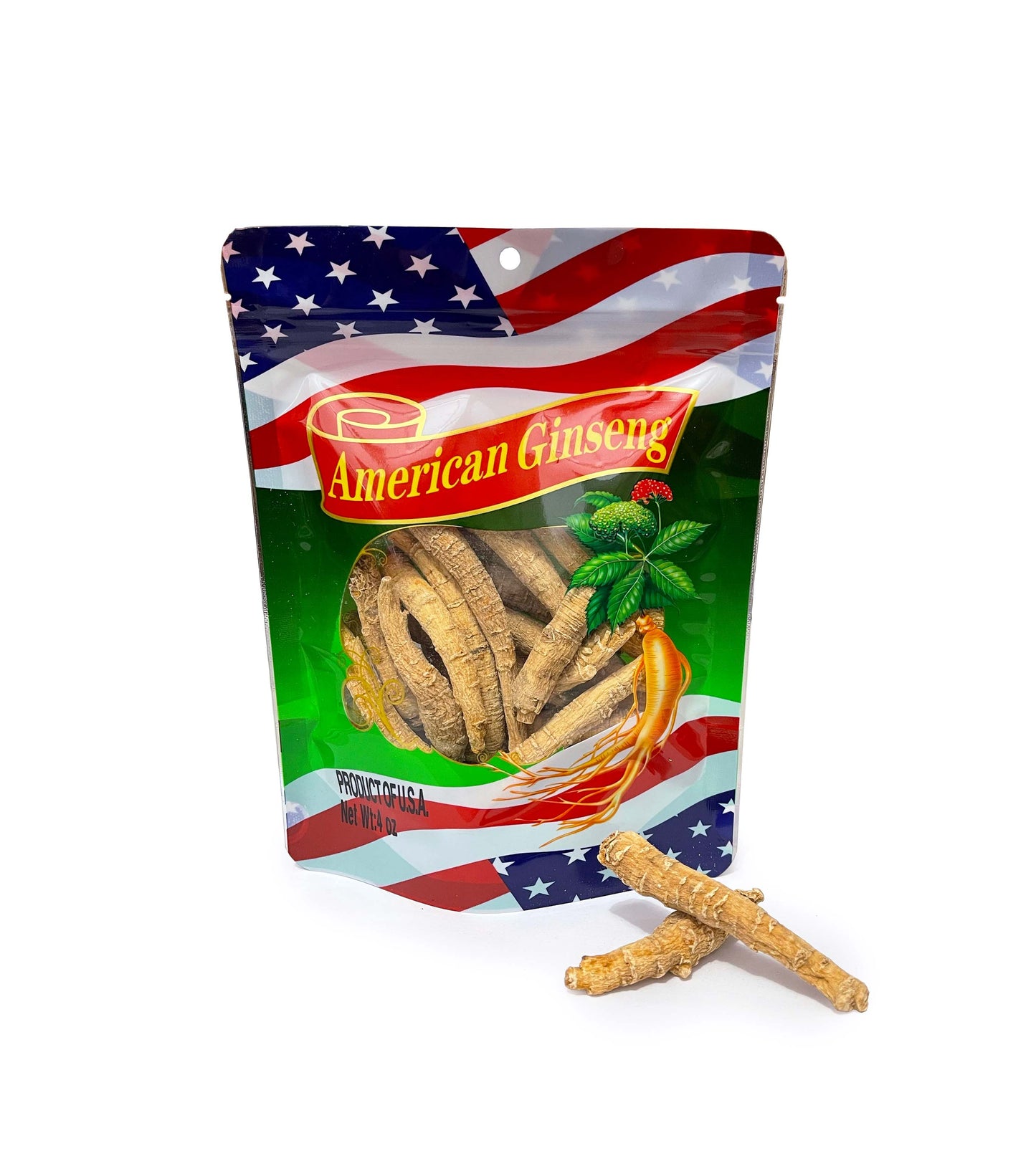 American Ginseng 美國花旗參中長枝