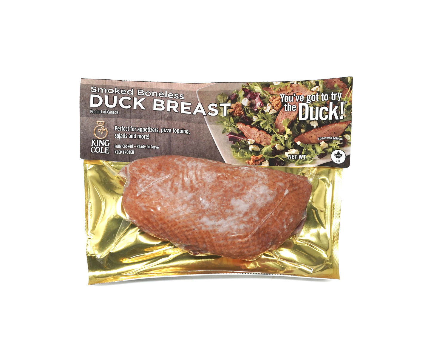 Smoked Boneless Duck Breasts (Seasoned) 加拿大煙熏鴨胸肉