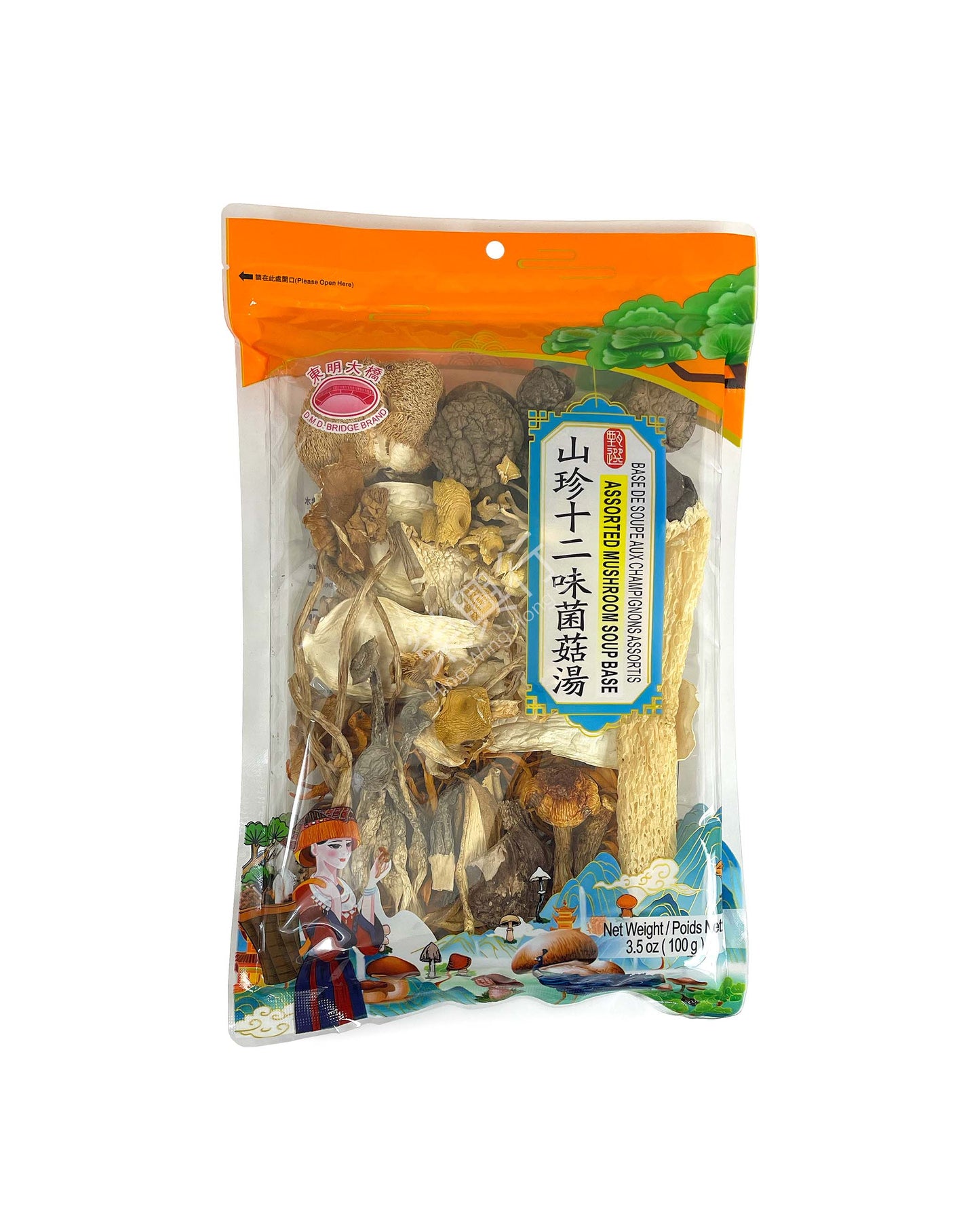  山珍十二位菇菌
