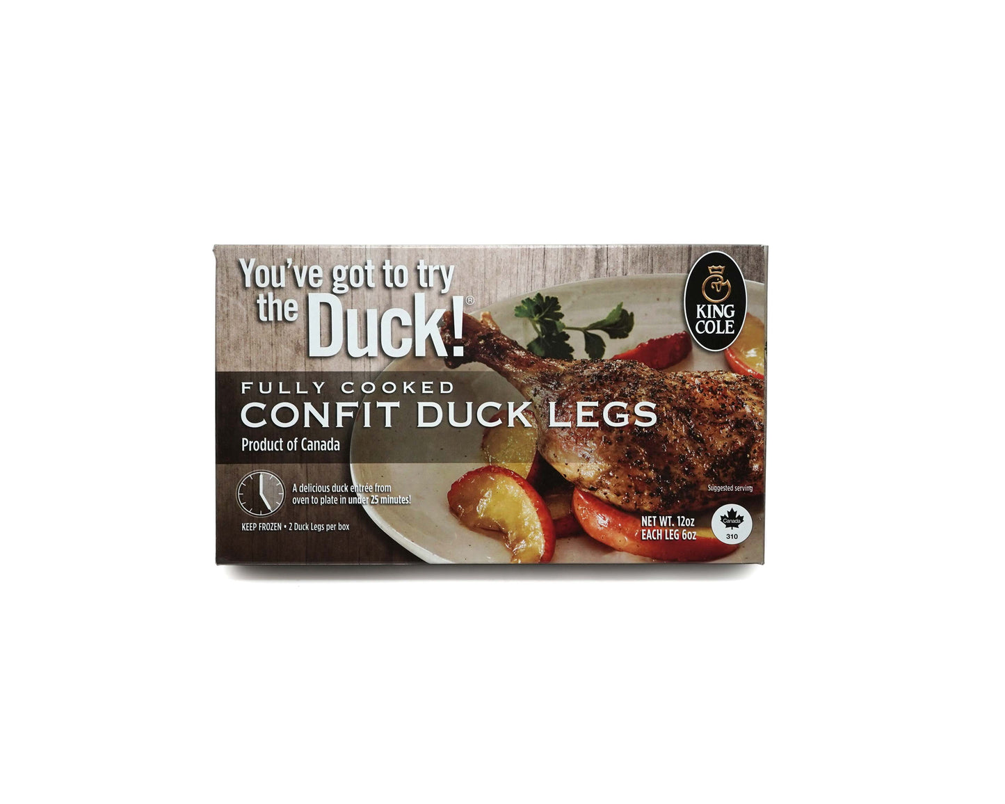 Fully Cooked Confit Duck Legs 加拿大法式焗鴨腿